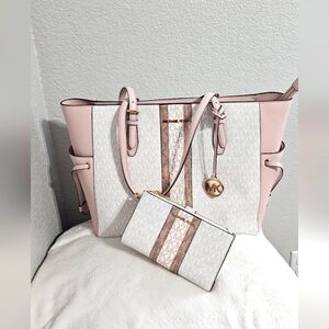 Michael Kors Large Tote And Wallet